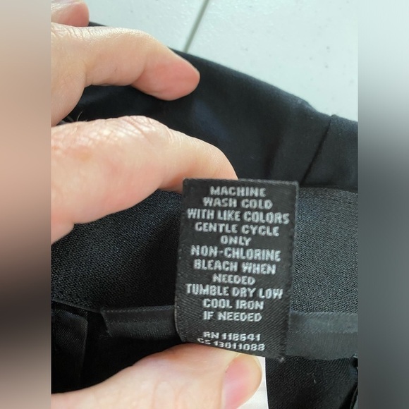 Lane Bryant Womens Plus Size 22 Black Straight Leg Dress Pants - Picture 3 of 5